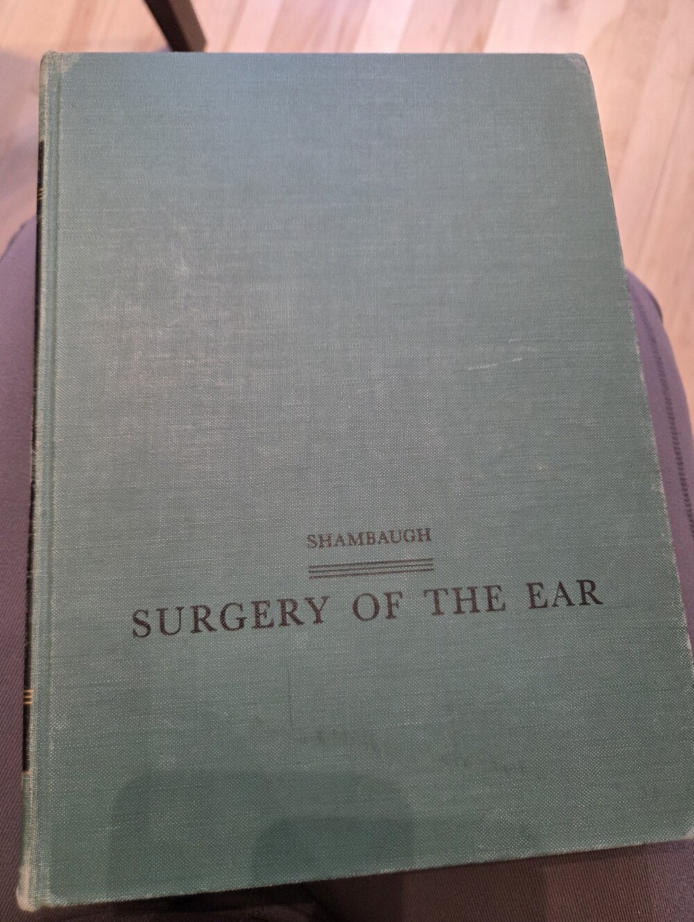 Vintage 1950s Medical Textbook Surgery Of The Ear